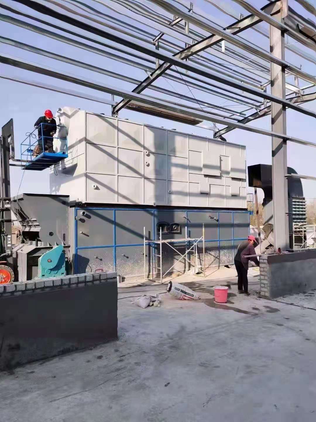 客户 现场，正在安装，宁夏银川(图2)